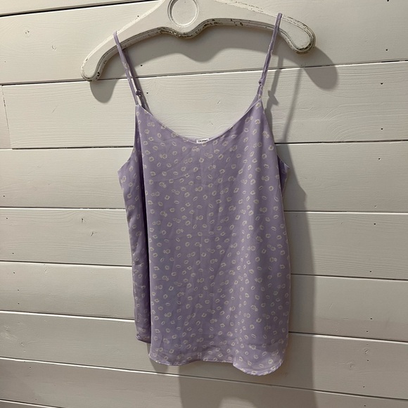 💜 Pink Rose – Lilac Floral Camisole (Size M) - Picture 8 of 10